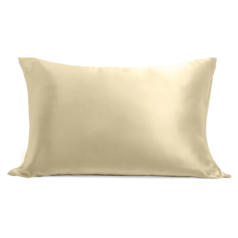 Cream 100% Silk Pillowcase